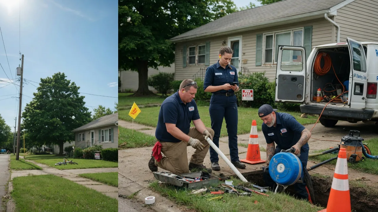 Sewer Line Repair in Chicago Heights, IL near me